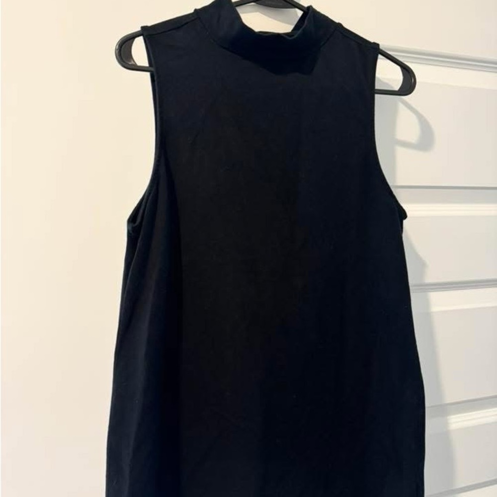 Torrid Black High-Neck Tank Top